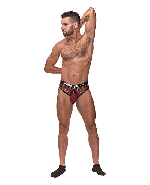 Cock Pit Fishnet Cock Ring Thong Comme Ci Comme Ca Male Sex Toys