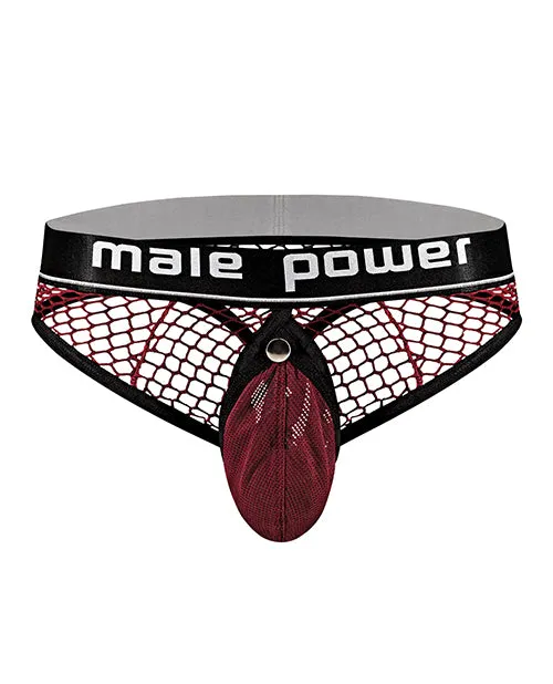 Cock Pit Fishnet Cock Ring Thong Comme Ci Comme Ca Male Sex Toys
