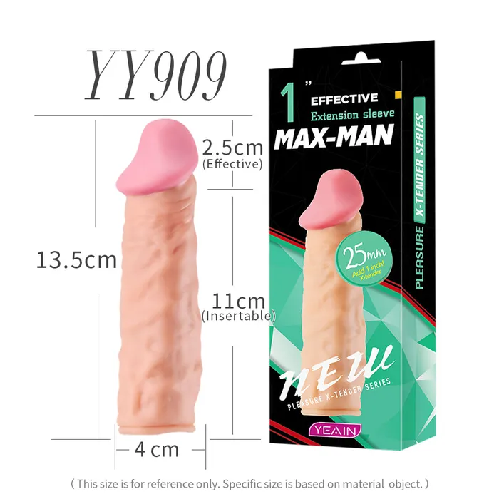 TPE Skin Color Delay Ejaculation Penis Enlargement Sleeve Onion Toy Male Sex Toys TPE Skin Color Delay Ejaculation Penis Enlargement Sleeve Onion Toy Male Sex Toys