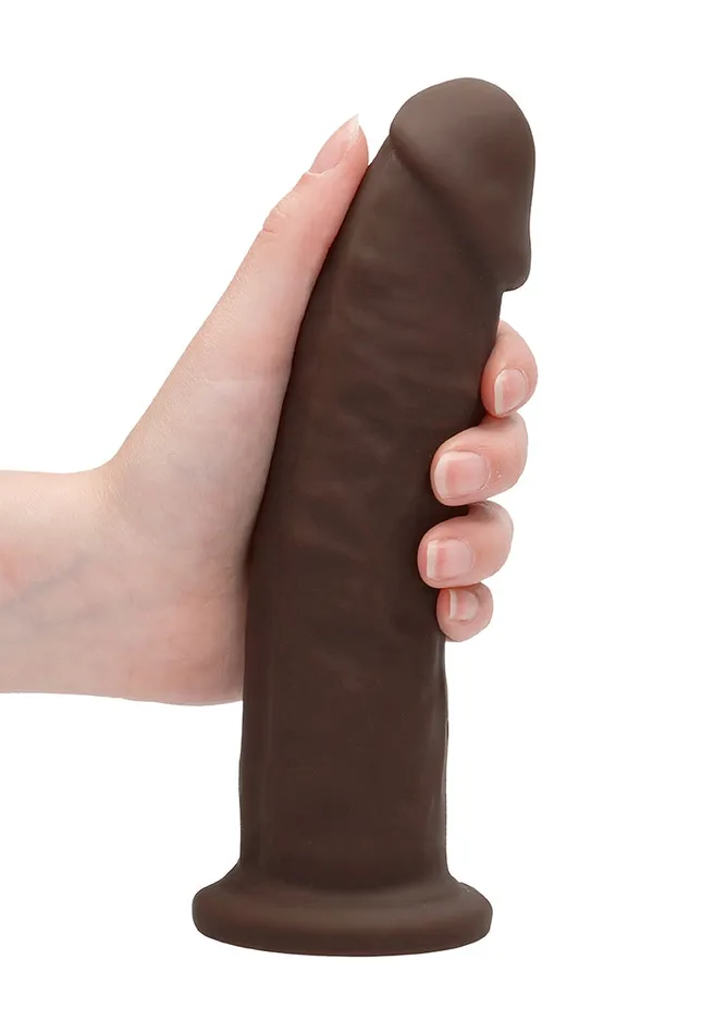 Silicone Dildo Without Balls 192 Cm Brown Shots America Dildos
