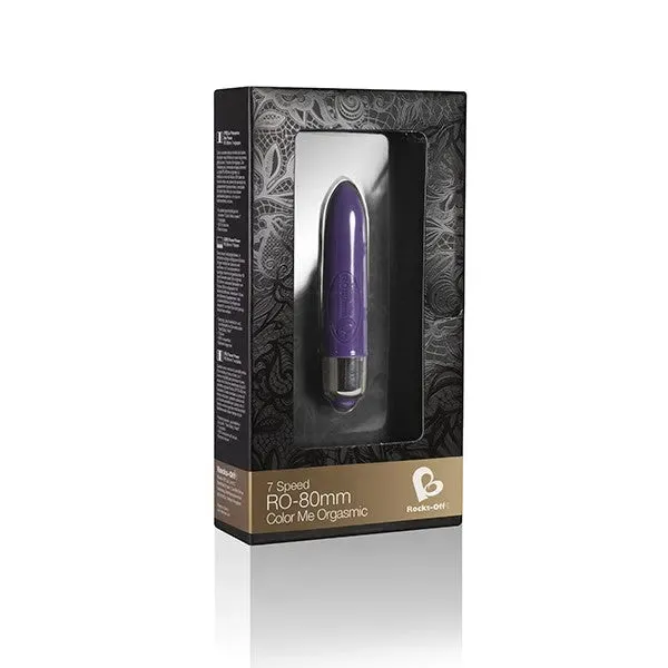 Rocks Off 7 Speed Colour Me Orgasmic 80mm Bullet Rocks Off Vibrators